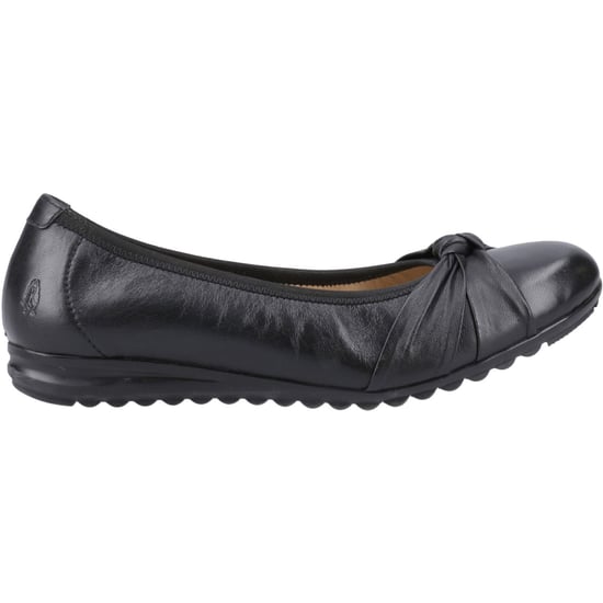 Hush Puppies Lilith Leder Damen Schwarz Normale Ballerinas - Image 5