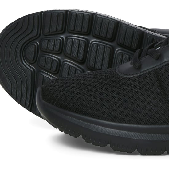 Jack & Jones Taylor Mesh Polyurethan Herren Schwarze Standardsneaker - Image 4