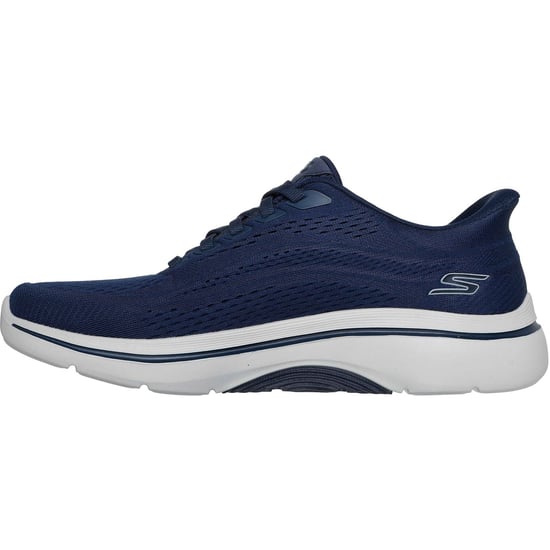 Skechers GO WALK Arch Fit 2.0 Percy Textil Herren Sneaker Navy/Grau Standard - Image 4
