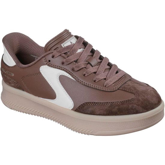 Skechers Hotshot HI - Lifted Luxe Polyurethan Damen Braun Standard Sneakers - Image 1