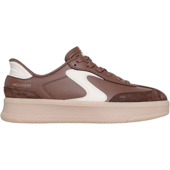 Skechers Hotshot HI - Lifted Luxe Polyurethan Damen Braun Standard Sneakers - Image 5