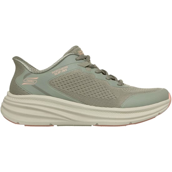 Skechers BOBS Skillz Textil Damen Olive Standard Turnschuhe - Image 5