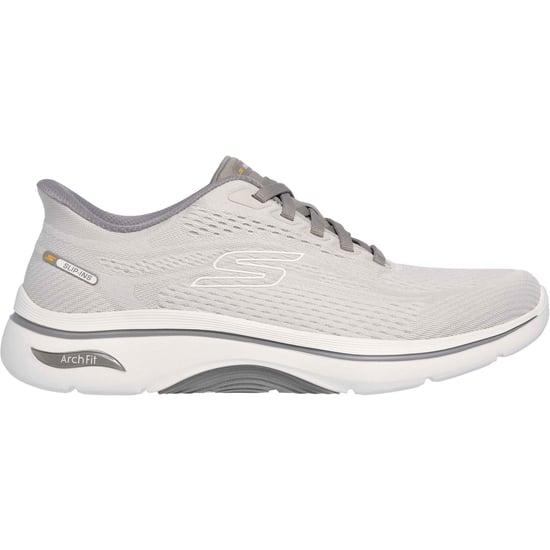 Skechers GO WALK Arch Fit 2.0 Percy Textil Herren Tan Standard Sneaker - Image 2
