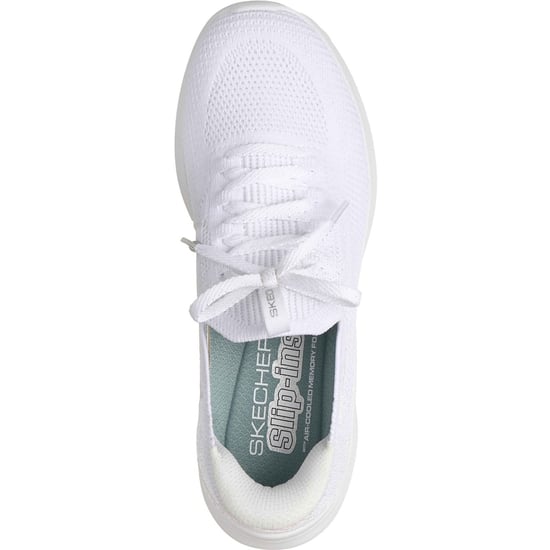 Skechers Ultra Flex 4.0 Textil Damen Weiße Standard Sneakers - Image 3