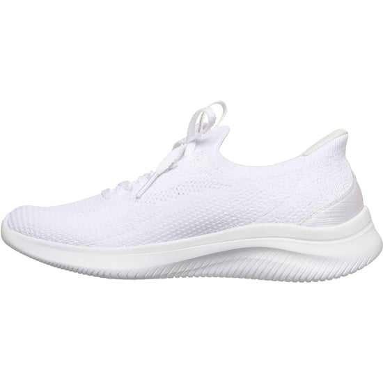 Skechers Ultra Flex 4.0 Textil Damen Weiße Standard Sneakers - Image 4