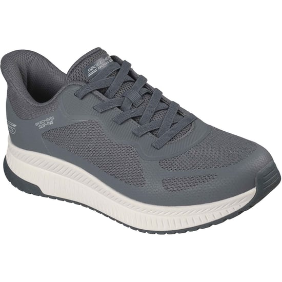 Skechers BOBS Sport Squad Chaos 4 Herren Charcoal Standard Sneakers - Image 1