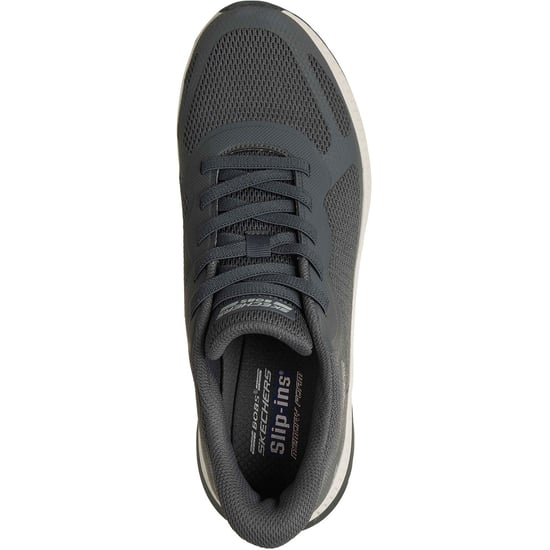 Skechers BOBS Sport Squad Chaos 4 Herren Charcoal Standard Sneakers - Image 3