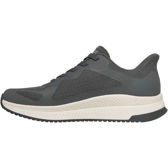 Skechers BOBS Sport Squad Chaos 4 Herren Charcoal Standard Sneakers - Image 4