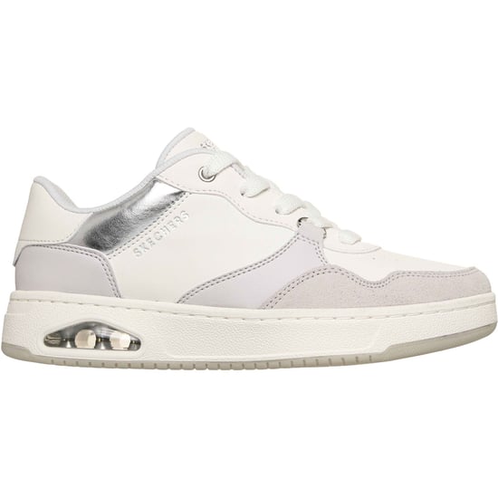 Skechers UNO CTL - Subtile Schimmer Polyurethan Damenweiße Standardtrainingsschuhe - Image 5
