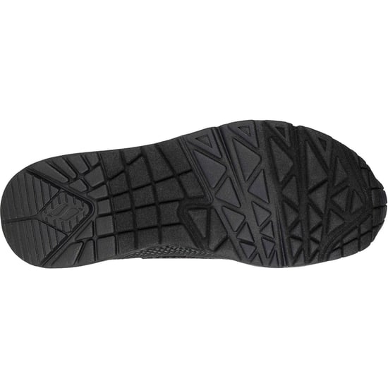 Skechers UNO - Glänzende Schuppen Polyurethan Damen Schwarze Standard-Sneaker - Image 2