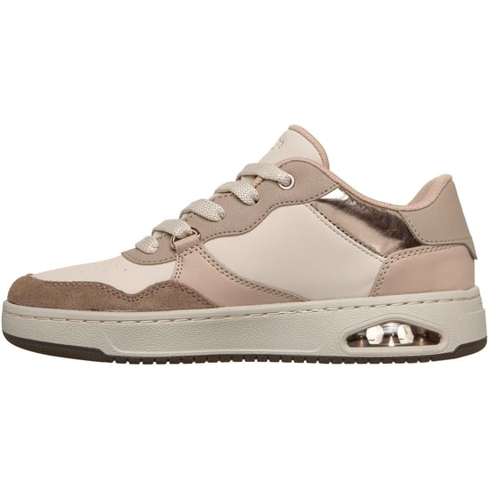 Skechers UNO CTL - Dezenter Schimmer Polyurethan Damen Taupe/Multi Standard Trainer - Image 4