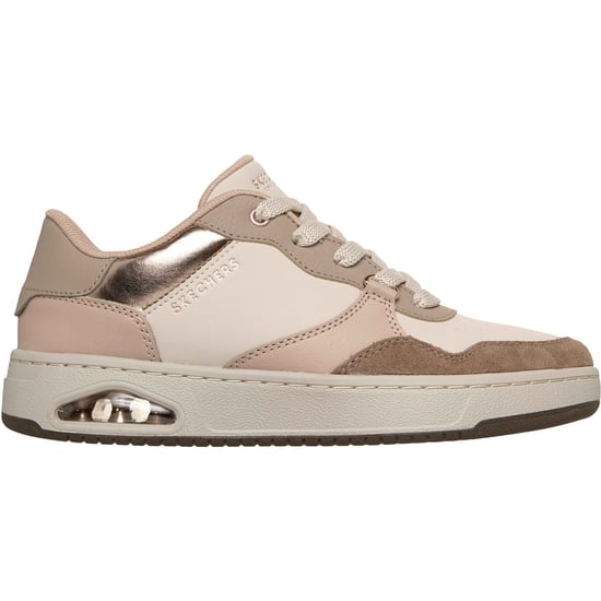 Skechers UNO CTL - Dezenter Schimmer Polyurethan Damen Taupe/Multi Standard Trainer - Image 5