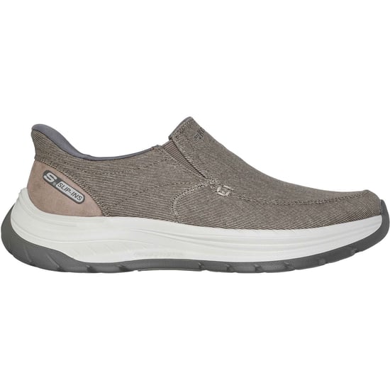 Skechers Decklan - Gulliver Textil Herren Taupe Standard Sneaker - Image 5