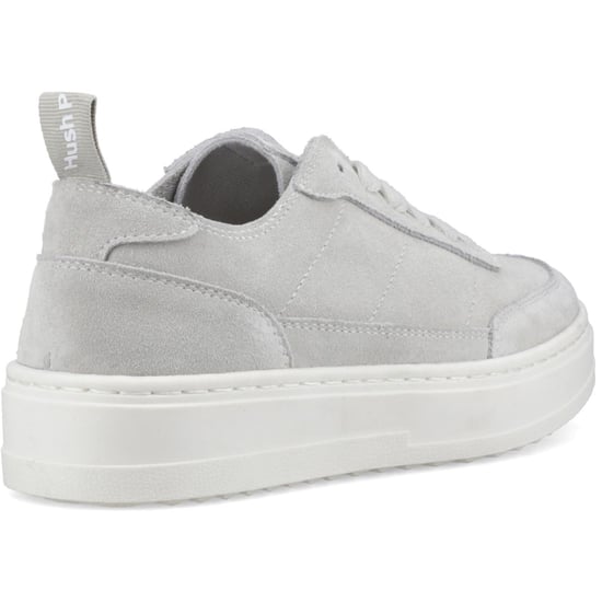 Hush Puppies Nesta Leder Damen Graue Standard-Sneaker - Image 2