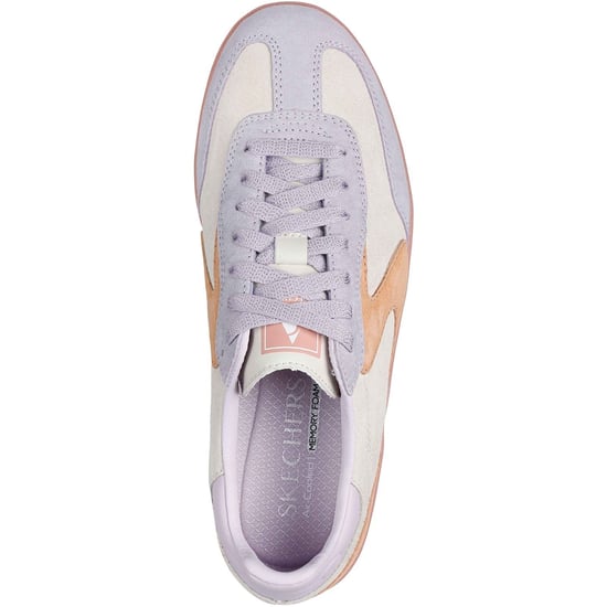 Skechers Hotshot For The Win Leder Damen Natural/Multi Standardtrainer - Image 3