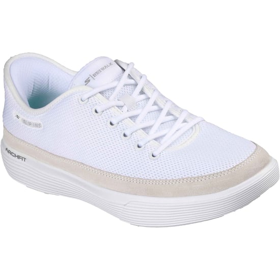Skechers GoWalk Commuter Textil Damen Weiße Standard Sneakers - Image 1