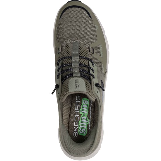 Skechers Glide-Step Pro Textil Herren Oliv/Schwarz Sportliche Schuhe - Image 3