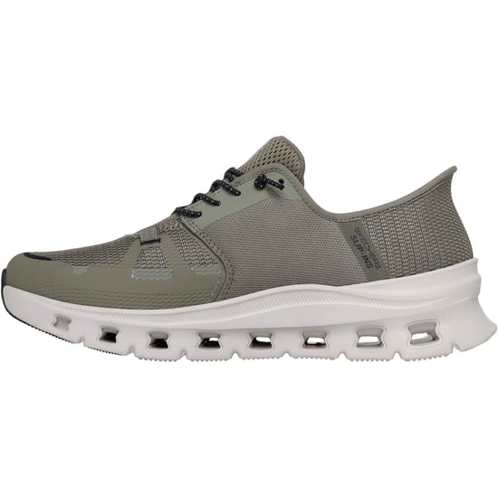 Skechers Glide-Step Pro Textil Herren Oliv/Schwarz Sportliche Schuhe - Image 4