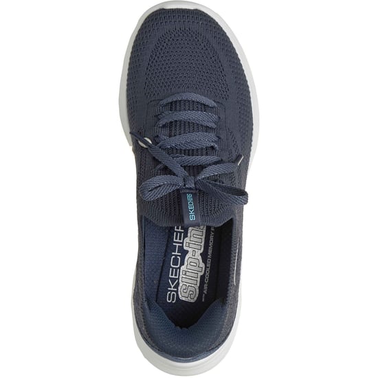 Skechers Ultra Flex 4.0 Textil Damen Navy Standard Sneakers - Image 3
