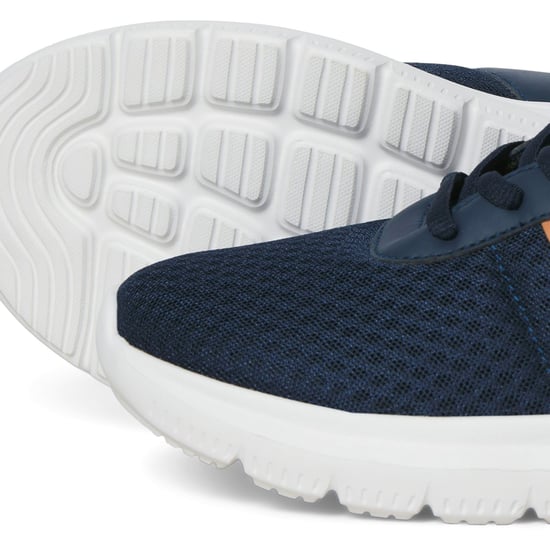 Jack & Jones Taylor Mesh Polyurethan Herren Navy Blazer Standard Sneaker - Image 4
