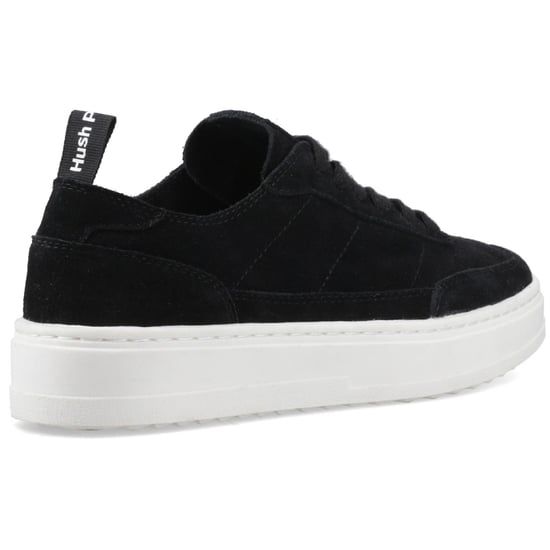 Hush Puppies Nesta Leder Damen Schwarze Standard Sneakers - Image 2