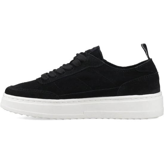 Hush Puppies Nesta Leder Damen Schwarze Standard Sneakers - Image 4