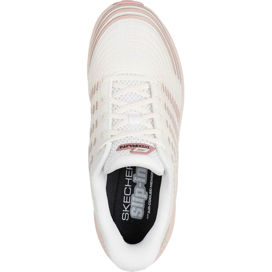 Skechers GO RUN Consistent 2.0 - Senna Textil Damen Natural Standard Trainer - Image 3