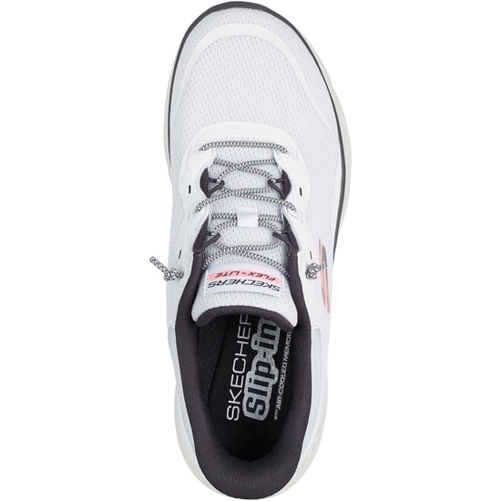 Skechers Flex Appeal 5.0 Easy Breezy Textil Damen Sneakers Weiß/Multi Standard - Image 3