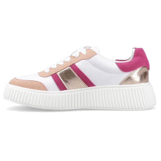 Hush Puppies Holly Wildleder Damen Rose Standard Sneakers - Image 4