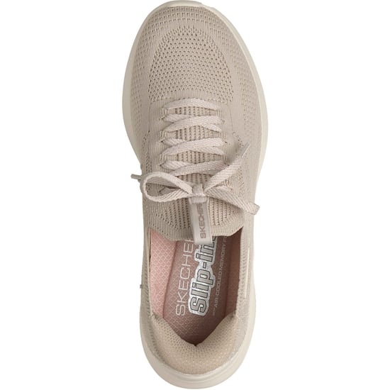 Skechers Ultra Flex 4.0 Textile Damen Natural Standard Sneakers - Image 3