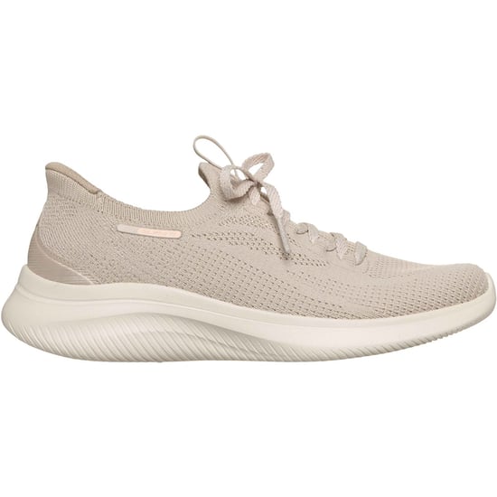 Skechers Ultra Flex 4.0 Textile Damen Natural Standard Sneakers - Image 5