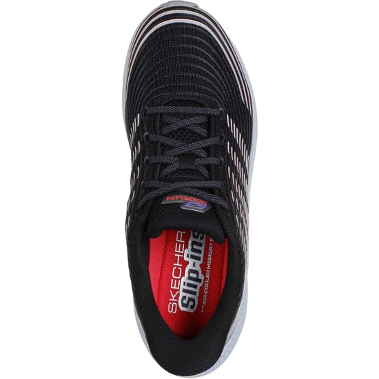Skechers GO RUN Consistent 2.0 - Senna Textil Damen Schwarz/Multi Standard Trainer - Image 3