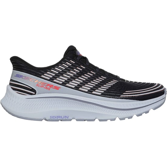 Skechers GO RUN Consistent 2.0 - Senna Textil Damen Schwarz/Multi Standard Trainer - Image 5