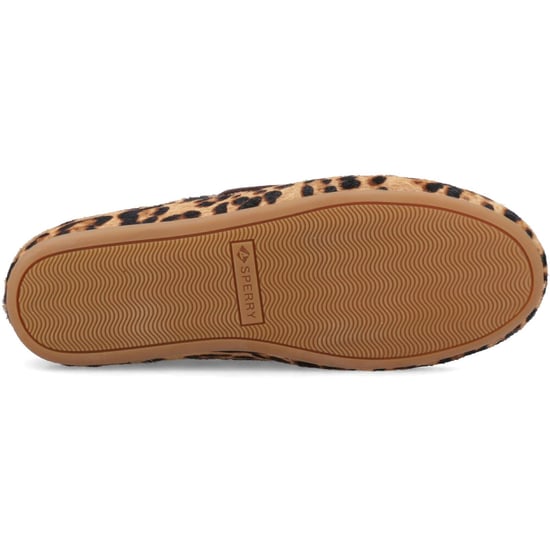 Sperry Slimboat Leder Damen Leoparden Standard Bootsschuhe - Image 4