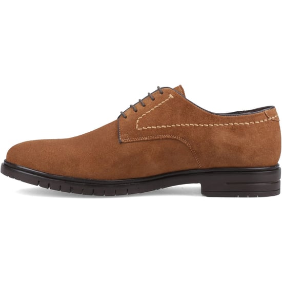 Hush Puppies Sterling Wildleder Herren Tan Standard Schnürschuhe - Image 4