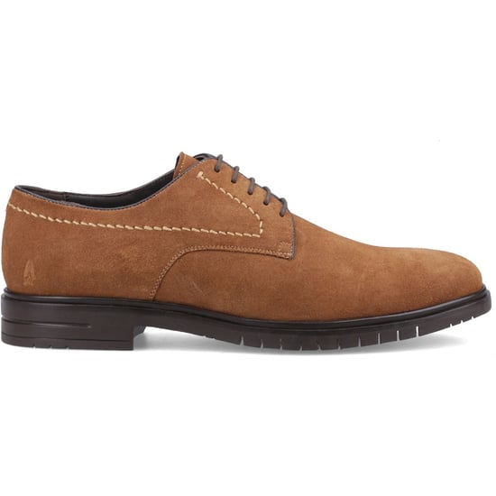 Hush Puppies Sterling Wildleder Herren Tan Standard Schnürschuhe - Image 5