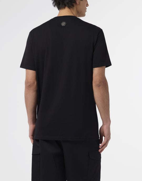 Round Neck T-Shirt Red Skull Skull - Image 5