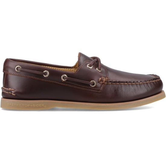 Sperry Authentische Gold Cup Leder Herren Braun Standard Bootsschuhe - Image 4