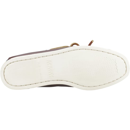 Sperry Authentische 2-Augen-Leder Damen Braune Standard Bootsschuhe - Image 3
