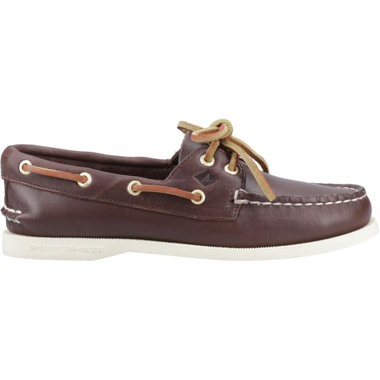 Sperry Authentische 2-Augen-Leder Damen Braune Standard Bootsschuhe - Image 6