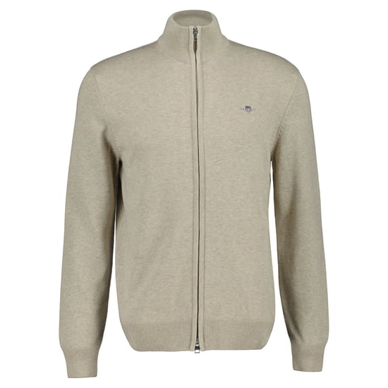 Gant Casual Cotton Zip Strickjacke - Image 1