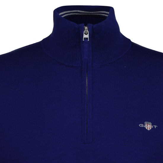 Gant Classic Cotton Half Zip Strickpullover - Image 2