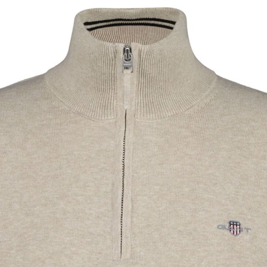 Gant Classic Cotton Half Zip Strickpullover - Image 2