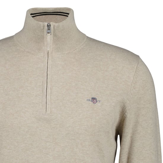 Gant Classic Cotton Half Zip Strickpullover - Image 3