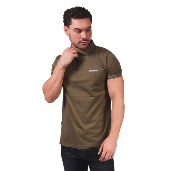 Lambretta - "SS25" Poloshirt für Herren (Khakigrün) - Image 6