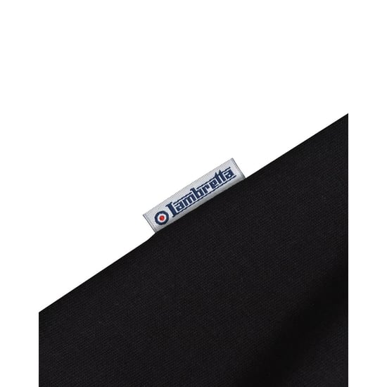 Lambretta - "SS25" Poloshirt für Herren (Schwarz) - Image 4