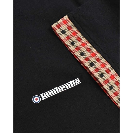 Lambretta - "SS25" Poloshirt für Herren (Schwarz) - Image 5