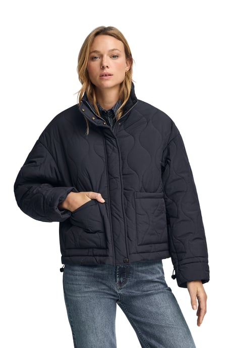 Jacke Gadea marineblau mit Polo Club Logo - Image 3