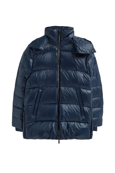 Jacke Ofelia marineblau mit Polo Club Logo - Image 1