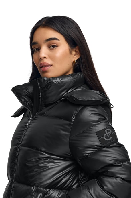 Jacke Olena schwarz mit Polo Club-Logo - Image 2